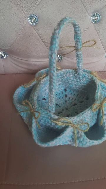 вязаная пасхальная корзинка 🤩 смотреть онлайн