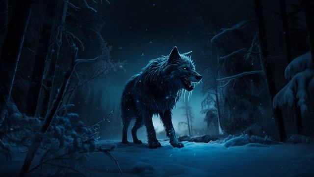 Dark Winter Music - Ice Werewolf Forest