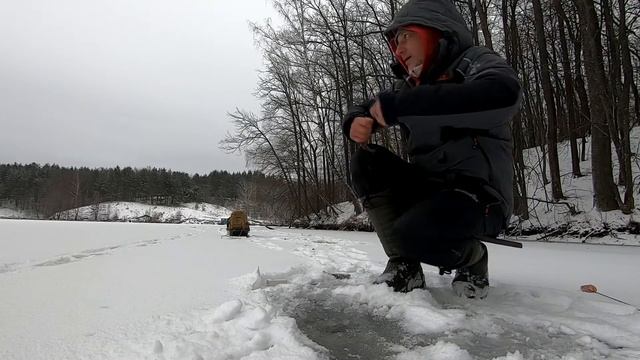 Рыбалка в новом месте - трудовая, но интересная смотреть онлайн