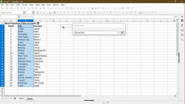 How to Get Unique Values in a Column | LibreOffice Calc смотреть онлайн