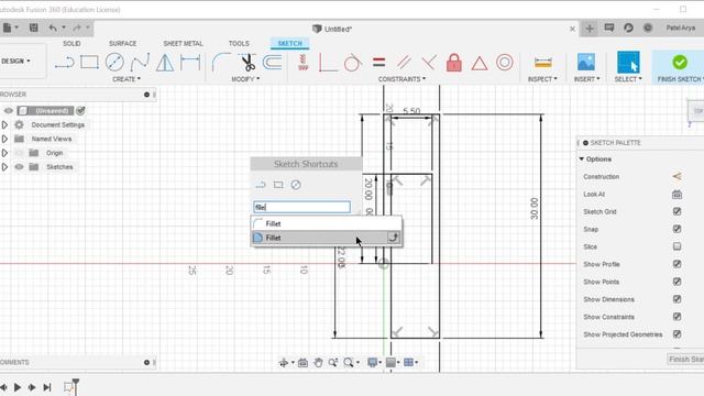 How to 3D Model a Paper Clip - Learn Autodesk Fusion 360 смотреть онлайн