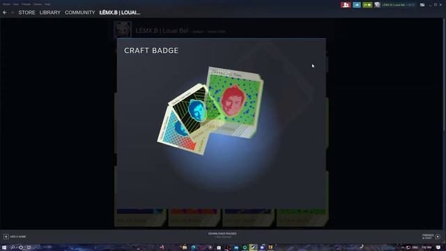 Crafting Steam Summer 2022 Badge (Level 1) (Steam 3000 Badge) смотреть онлайн