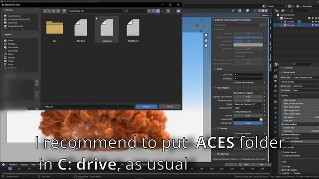 Blender Octane Edition : How to Install ACES Colorspace смотреть онлайн