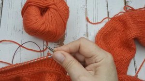 японское плечо. набор петель на левую полоску.