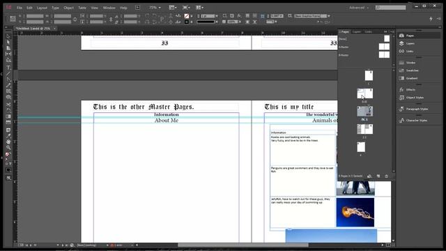 Adobe InDesign CC Series - Lesson #6 Working with the Ruler and Guides смотреть онлайн