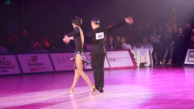 Vitali Panteleev - Angelina Nechkhaeva, Cha-cha--cha, Final, Moscow ball- 2016 смотреть онлайн