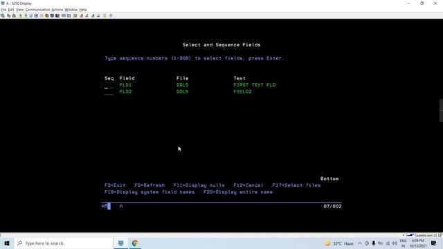 Column Text in DDS vs DDL in IBM i AS400 смотреть онлайн