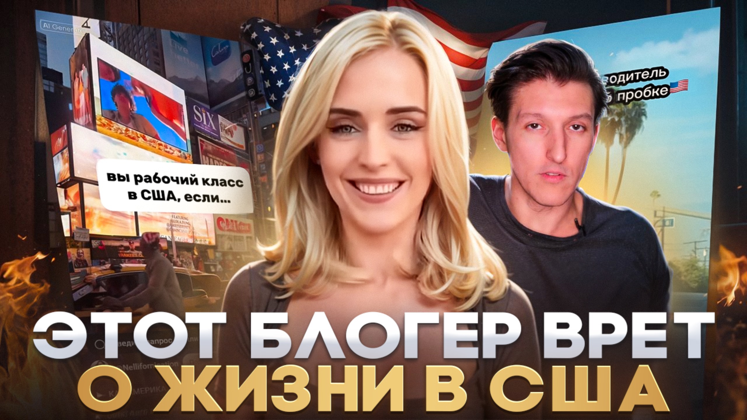 НЕЛИФОРНИКЕЙШЕН И ДУДЬ ВРУТ О ЖИЗНИ В США (или нет)?/ Обзор на Nellifornication о жизни в Америке