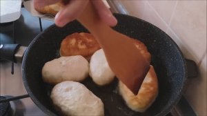 Жареные пирожки с яйцом и рисом на Дрожжах на Воде ХРУСТЯЩИЕ и МАНЯЩИЕ пирожки