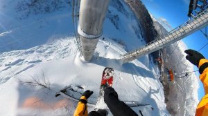 Выпало 2 МЕТРА СНЕГА! ЛУЧШИЙ ДЕНЬ на КРАСНОЙ ПОЛЯНЕ | Один день ФРИРАЙДЕРА 🔥