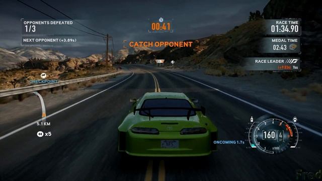 Toyota Supra & Lamborghini Gallardo / Need For Speed The Run смотреть онлайн