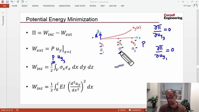 Beam in ANSYS: Check Equilibrium смотреть онлайн