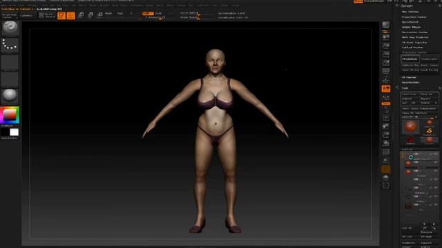 Bodacious Creed: zBrush Tip: Easily Pose then Separate Sub Tools смотреть онлайн