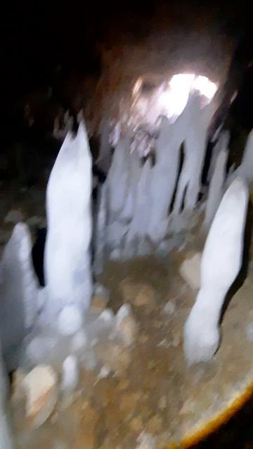 Сталагниты в Сокских Штольнях