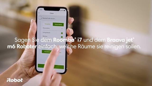 Roomba® I7+ Saugroboter | Braava® Jet M6 Wischroboter | IRobot® | Imprint™ Link Technologie