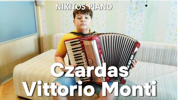 Czardas - Vittorio Monti | Accordion Cover by Nikitos Piano