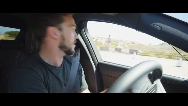 Nicholas Hoult Takes on Unique Driving Challenge in New Jaguar XF All-Wheel Drive | AutoMotoTV смотреть онлайн