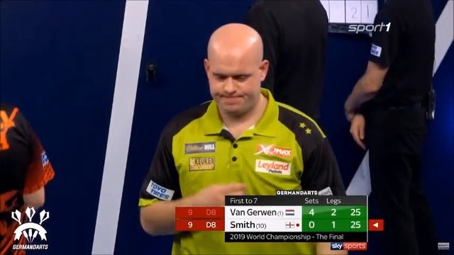 Michael Van Gerwen Vs. Michael Smith | Final | World Darts Championship 2019