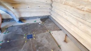 Плитка для трапа душа  конвертом,  укладка плитки к трапу, конверт, разуклонка .