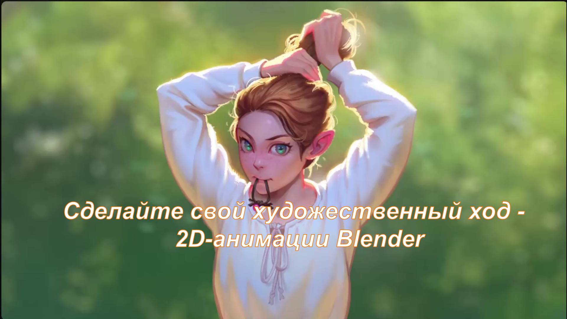 Сделайте свой художественный ход - 2D-анимация Blender смотреть онлайн