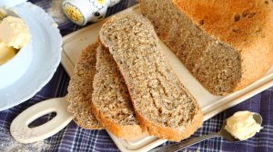 Хлеб с цельнозерновой мукой в мультиварке - очень простой рецепт!