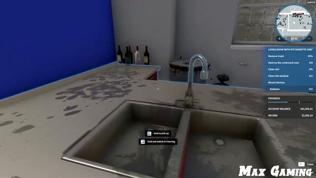 House Flipper Mission Student's House To Clean Up смотреть онлайн