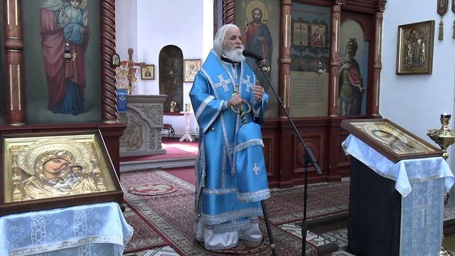 Епископ Адриан - проповедь в праздник Благовещения Пресвятой Богородицы смотреть онлайн