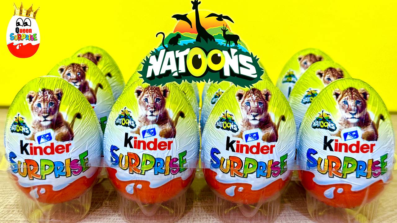 Kinder Surprise NATOONS Малыши 2 часть! Собрали всю коллекцию, Игрушки Зверушки