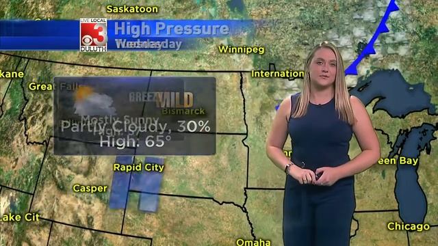 Temperatures bounce back to above average, cooler North смотреть онлайн