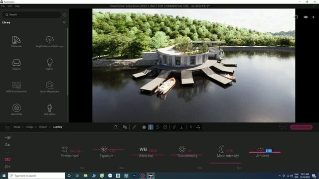 TWINMOTION 2023 | PATH TRACER ON | CHECK IN смотреть онлайн