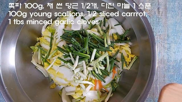 [Sub] 김치 겉절이 Kimchi salad for Spring #21 смотреть онлайн