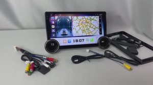 Магнитола Android (10 дюймов 8 ядер 4/64гб памяти)
С двумя функциональными крутилками!