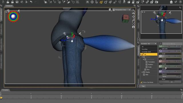 How To Make A Krystal Fox Pregnant [DAZ Studio] #krystalfox #belly #pregnant