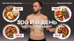Продуктовая корзина ДЛЯ СУШКИ / РАЦИОН на 1800 ккал на ПОХУДЕНИИ