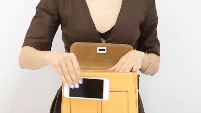 Классическая сумка Deboro 3628 mango смотреть онлайн