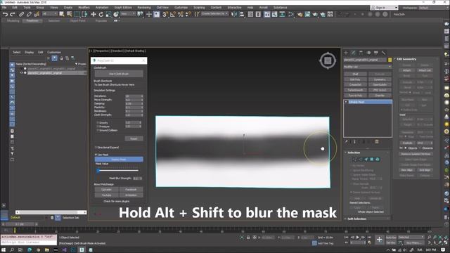 PolyClothV2 | What's New? | Cloth brushes for 3dsmax смотреть онлайн