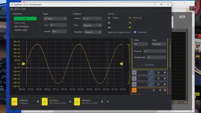 SJL Instruments GigaWave 6400: 6GHz, 4-Channel Sampling Scope смотреть онлайн
