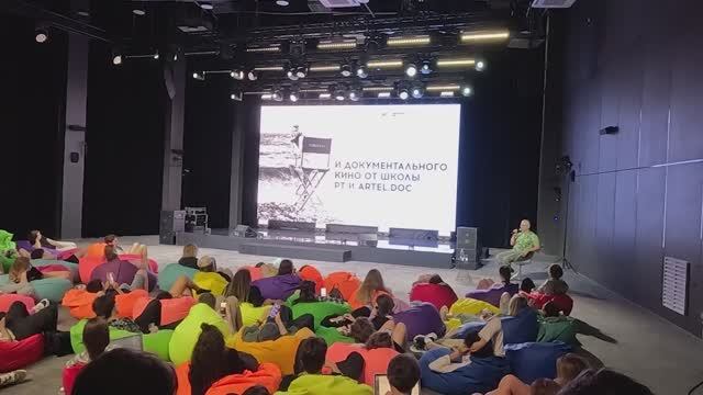 Мастерская от RT - день 3 ч.3 - обучение, обсуждение с автором док.кино В. Гузь, вопрос из ДНР смотреть онлайн