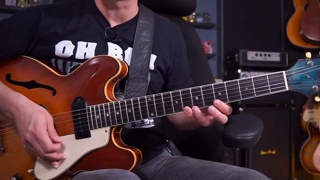 Jazz Blues Arpeggio Workout - Substitute Dminor 7 Arpeggio over G7 in Blues смотреть онлайн