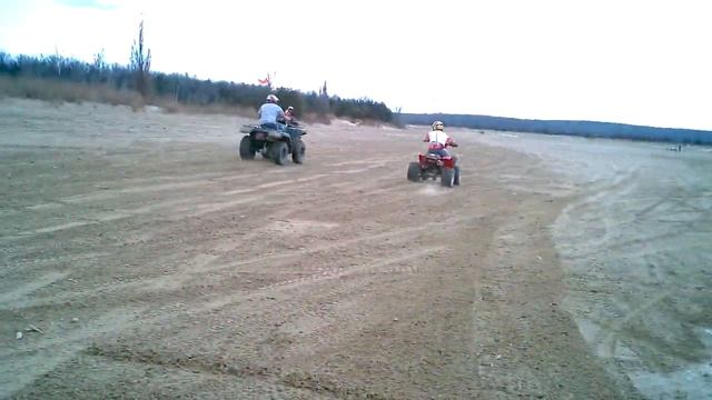 yamaha grizzly 600 vs honda 300ex смотреть онлайн