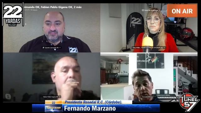 Fernando Marzano en 22 YARDAS RUGBY. N°: 419. 09/08/2021. смотреть онлайн