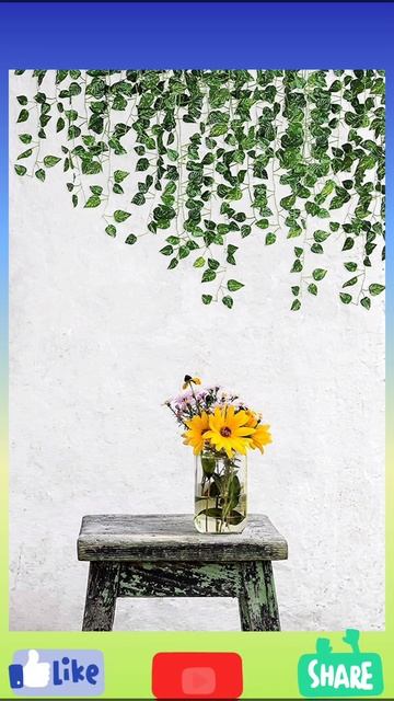 🔥Hide anythings | Artificial Money Plant | Creepers with Green Leaves for Home Decoration | #shorts смотреть онлайн