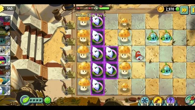 DARTICHOKE + TURNIP TILE????? Plants vs. Zombies 2 10 cool plant food ideas with power tiles. смотреть онлайн