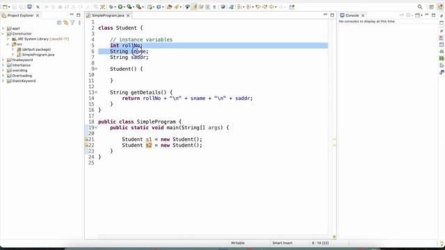 #33 What is Constructor and need of Constructor | Constructor | Object Oriented Programming #part2 смотреть онлайн