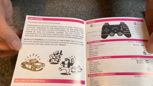 Nostalgamer 4K Unboxing Retro City Rampage DX On Sony Playstation Three PS3 Vblank Entertainment