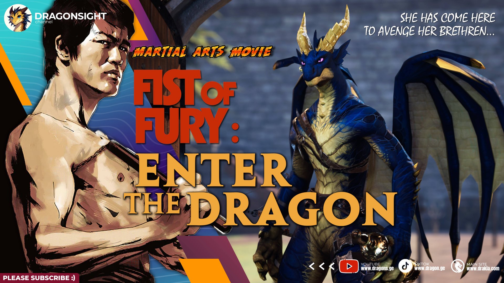 Кулак Ярости: Входит Дракон (2025) | CGI анимационный фильм о боевых искусствах