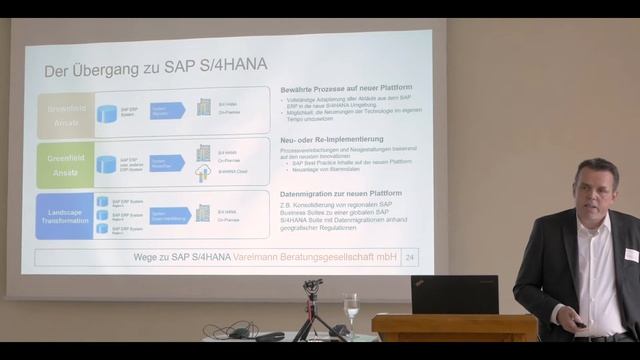 Wege zu S/4HANA | SAP S/4HANA Fachtag mit Varelmann Teil 3/3 смотреть онлайн