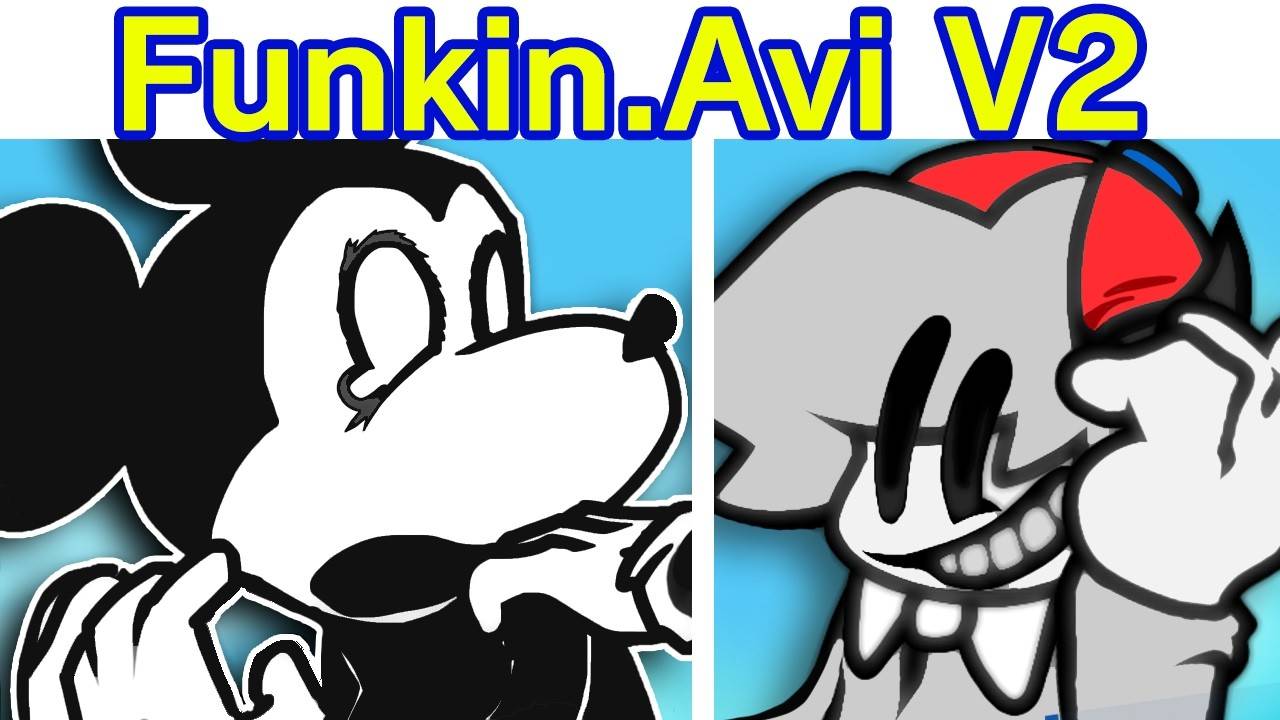 Friday Night Funkin' VS Mickey Mouse | Funkin.avi V2 FULL WEEK (FNF Mod) (Minnie Mouse/Mouse.avi) смотреть онлайн