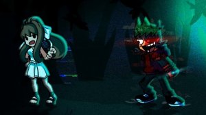 Eddsworld exe vs equipo monika:  fnf  Four-Way Fracture pero monika y Eddsworld exe lo cantan