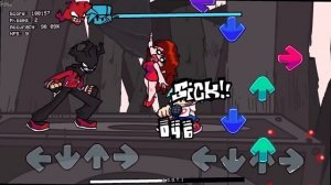 БАТЛ Аркада Friday Night Funkin'  - Разделенный EX, в каждом раунде поет другой персонаж (FNF Раздел